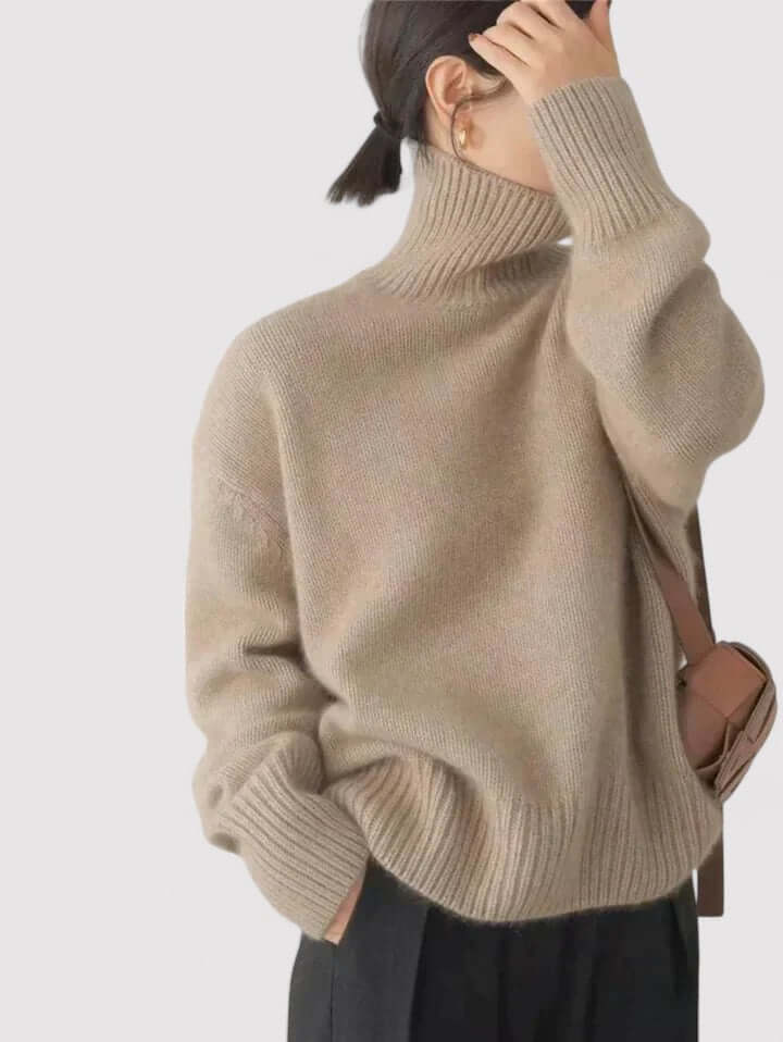 Vankie | Women’s Soft Blend Turtleneck Sweater