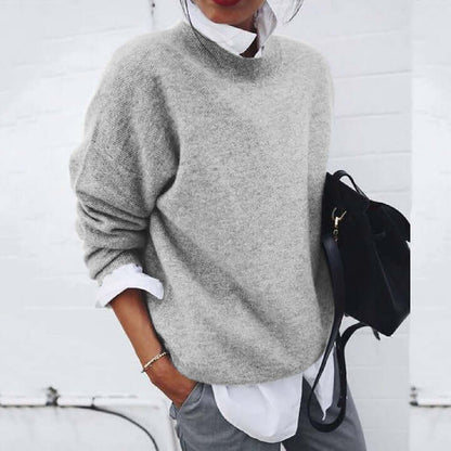 Bhea | Women’s Cashmere Blend Crewneck Sweater