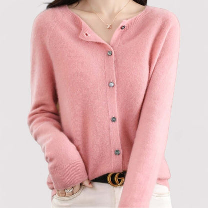 Belluno | Women’s Wool Blend Open-Front Cardigan