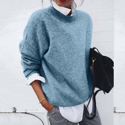 Bhea | Women’s Cashmere Blend Crewneck Sweater
