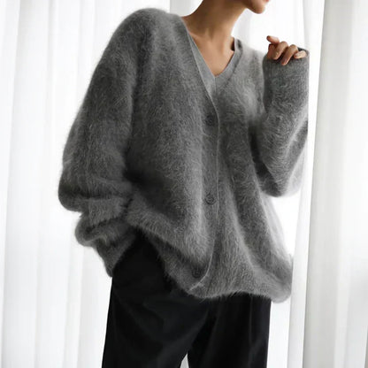 Chariona | Women’s Ultra-Soft Draped Knit Cardigan