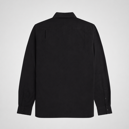 Fred Perry Men's Long Sleeve Button-Down Shirt – Premium Cotton Smart Casual Shirt