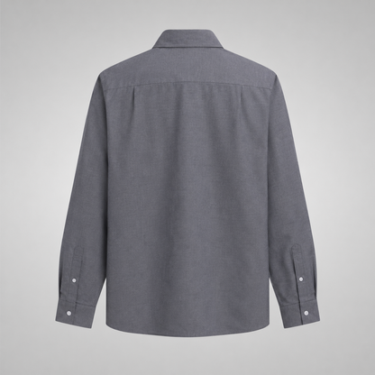 Fred Perry Men's Long Sleeve Button-Down Shirt – Premium Cotton Smart Casual Shirt