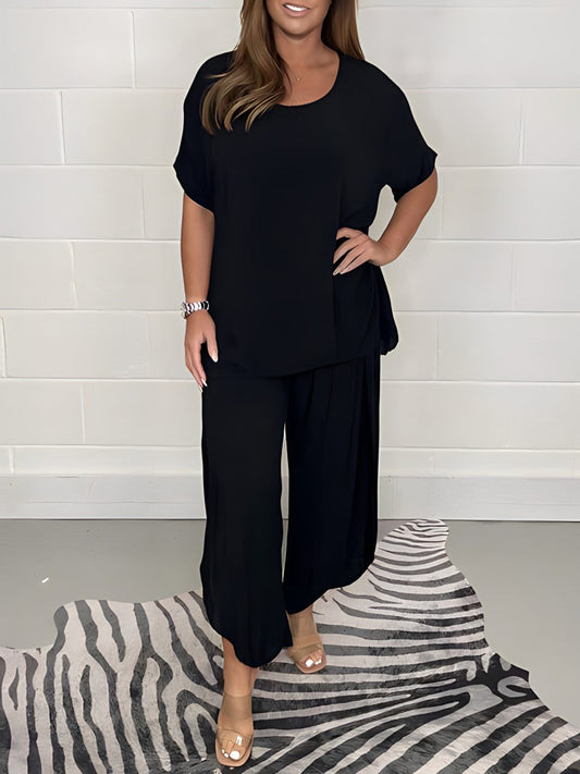 Galirae | Women’s Oversized Elegant Two-Piece Set