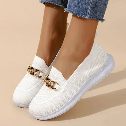 Sabena | Women’s Faux Leather Knot Loafers