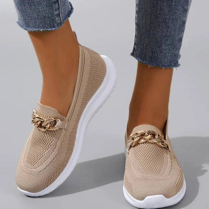 Sabena | Women’s Faux Leather Knot Loafers