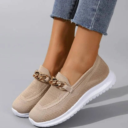 Sabena | Women’s Faux Leather Knot Loafers