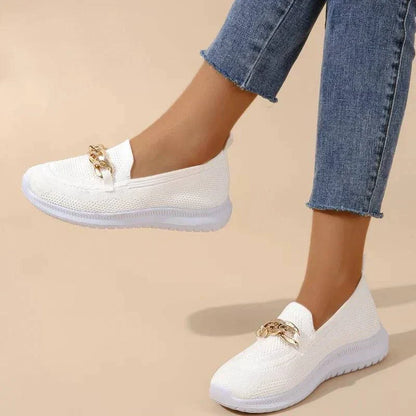 Sabena | Women’s Faux Leather Knot Loafers