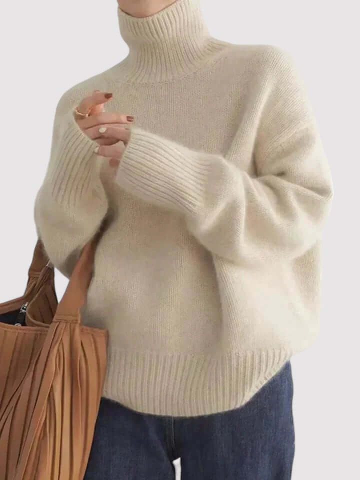 Vankie | Women’s Soft Blend Turtleneck Sweater