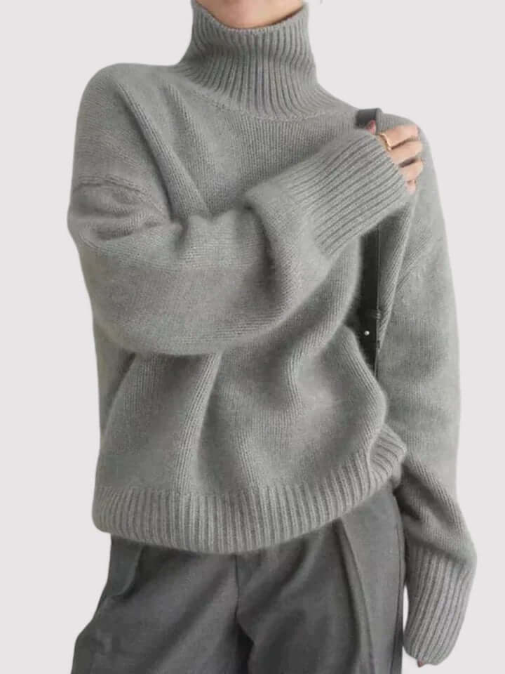 Vankie | Women’s Soft Blend Turtleneck Sweater