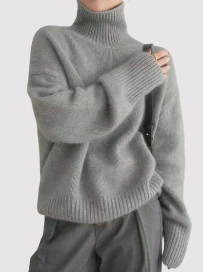 Vankie | Women’s Soft Blend Turtleneck Sweater