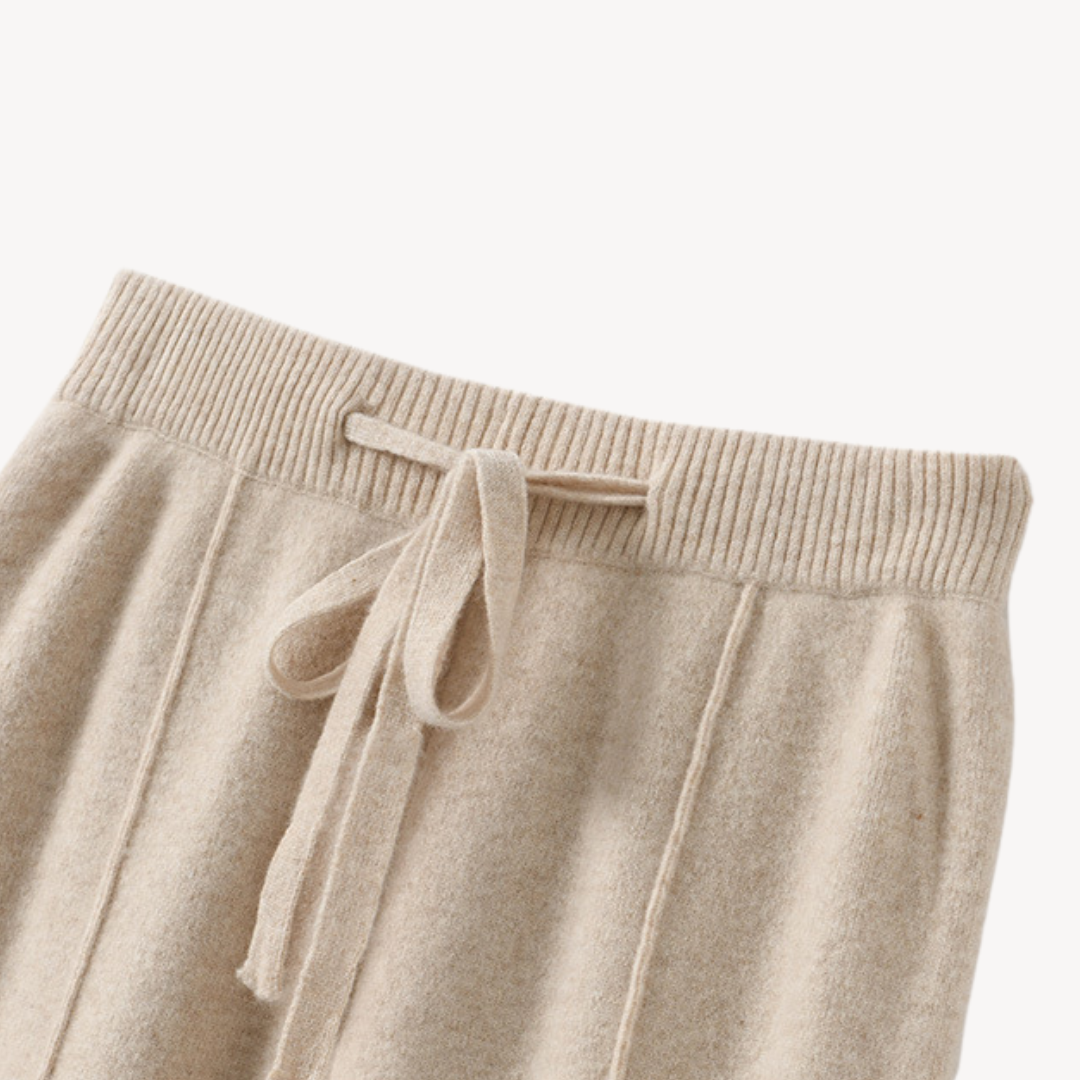 Liona | Women’s Ultra-Soft Wide-Leg Knit Pants