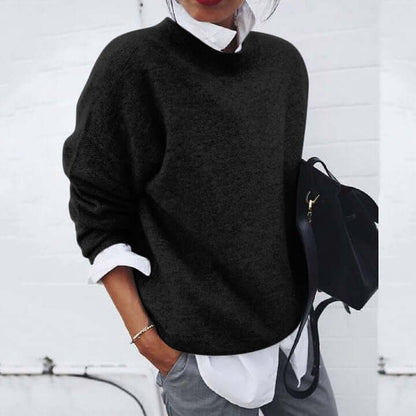 Bhea | Women’s Cashmere Blend Crewneck Sweater