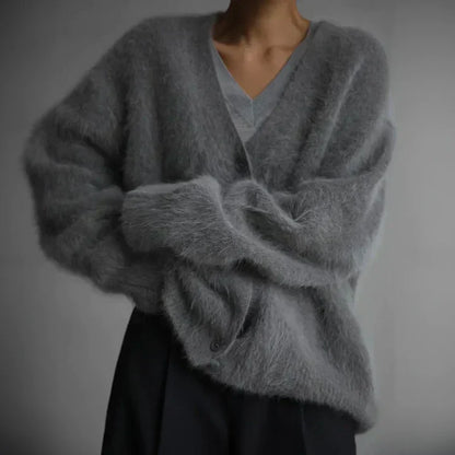 Chariona | Women’s Ultra-Soft Draped Knit Cardigan