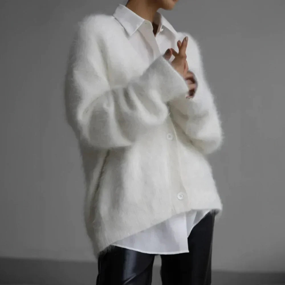 Elysian | Women’s Luxury Soft Drape Knit Cardigan